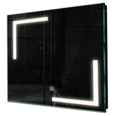 Specchio LED Quadrato | Pulsante touch | Luce bianca neutra - Reyze Serie Salono Modello 3